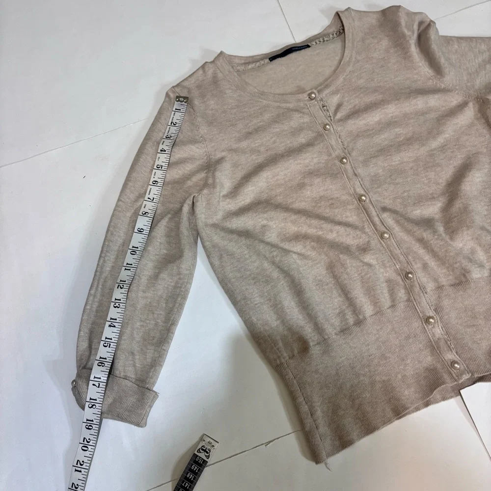Maurices Light Tan Cardigan Sweater - Picture 9 of 12